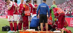 Eriksen wurde mit Elektroschock zurück ins Leben geholt