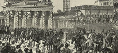 Feier des Reiches aus Eisen und Blut