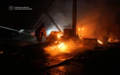 ФотоОкупанти атакували безпілотником підприємство в Запоріжжі