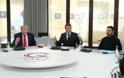 Лідери G7 майже годину чекали на Трампа, Макрона і Зеленського перед засіданням у Франції