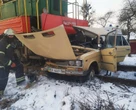 Під Вінницею дизель протаранив легковик, водій у реанімації