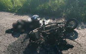 На Харківщині російський FPV-дрон атакував чоловіка на скутері