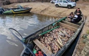 ФотоНа водоймах України провели тисячі рейдів: вилучили майже 10 тонн незаконно виловленої риби
