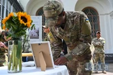 ФотоУ Києві вшанували пам'ять американських добровольців, які загинули на війні проти російських загарбників