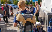 На Рівненщину прибув евакуаційний потяг із Донеччини та Дніпропетровщини