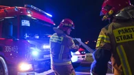 Pożar hali w Starogardzie Gdańskim. Alert RCB!