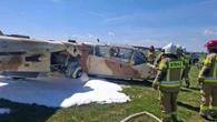 Groźny wypadek przed pokazami w Lesznie. Samolot lądował bez podwozia