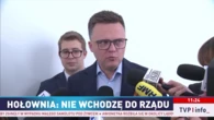 Spekulacje o wejściu Hołowni do rządu. Marszałek odpowiada