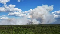 Wielki pożar koło Warszawy. „Prowadzimy działania z powietrza”