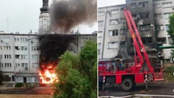 Blok w Strzelinie stanął w ogniu. Trwa akcja gaśnicza