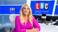 Vanessa Feltz replaces Carol Vorderman’s Sunday slot on LBC