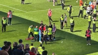 Man in court after footballer hit by chair at match