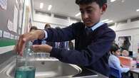 More than 100 schools attempt to break record for largest hand-washing lesson