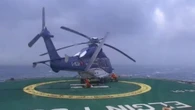 Broken helicopter blade ‘narrowly missed’ worker on oil rig, report finds