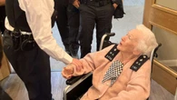 Care home resident, 97, ‘arrested’ in birthday surprise