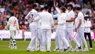 Shoaib Bashir finally breaks through after frustrating morning for England