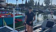 UK woman aiming to be first to row solo from Europe to South America sets off