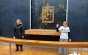 Ambientalistas que jogaram sopa na 'Mona Lisa' podem pagar uma 'contribuição cidadã'