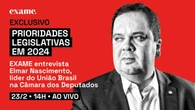Exclusivo: líder do União Brasil na Câmara, Elmar Nascimento, é entrevistado da EXAME desta sexta