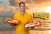 McDonald's lança novo menu com preços mais baixos em campanha com John Cena