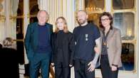 Demna Wore a Black T-shirt, Natch, to Receive a French Honor