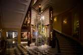 Claridge’s, Louis Vuitton Unveil a Tree Made from Trunks