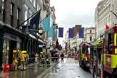 Fire Suspends Business on London’s Bond Street