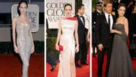 All of Angelina Jolie’s Golden Globes Red Carpet Dresses: The Viral Leg Look and More Through the Years