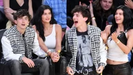 Kylie Jenner and Timothée Chalamet Update Their Courtside Couple Style With Shredded Pants and Tweed Chanel Jacket for Lakers Game