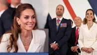 Kate Middleton Combines Modern Tailoring in Self-Portrait Blazer Dress With Vintage Jewelry for VE Day 80th Anniversary Concert