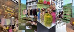 Prada En Plein Air Takes on an English Garden at Selfridges Corner Shop