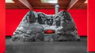 Eli Russell Linnetz Creates Mount Rushmore Pizza Oven at L.A. Gallery