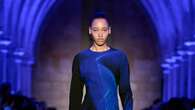 Akris Fall 2025: A Chic, All-blue Streak