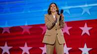 Kamala Harris Dons a Suit From a European Designer Label for DNC’s Opening Night