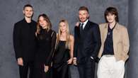 The Beckhams Out in Full Force for David’s Boss Underwear Campaign Reveal in London