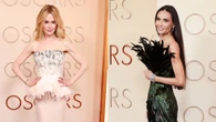 The Oscars’ Feathered Moment: Nicole Kidman, Demi Moore and More Float Down the Red Carpet in Plumed Style