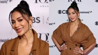 Nicole Scherzinger Elevates Casual Dressing in Carolina Herrera Shirtdress for Tony Awards’ Nominees Event