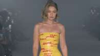 Gigi Hadid’s Vetements Minidress Was Signed and Sealed by DHL