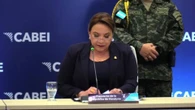 Presidenta hondureña critica la falta de recursos contra crisis climática en Centroamérica