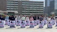 Estudiantes universitarios de Corea del Sur se unen a las protestas propalestina