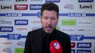 Diego Pablo Simeone: "Hoy tocó perder tras 15 partidos increíbles"