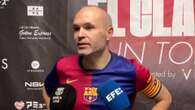 Iniesta dice estar centrado en lograr título de entrenador para seguir vinculado al fútbol