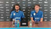 Futbolistas Bentancur y Ugarte anticipan un partido duro contra Colombia