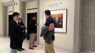 La Galería Nacional Smithsonian en Washington exhibe un retrato del presidente Trump