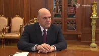 Putin se reúne con el primer ministro interino, Mijaíl Mishustintes, y le muestra su apoyo