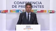 Mazón: Vinimos a la Conferencia de Presidentes sin propuestas y nos vamos sin respuestas