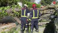 Bomberos realizan varias intervenciones en Madrid por problemas relacionados con el viento