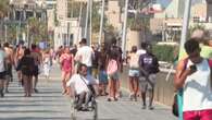 Los ciudadanos de Barcelona aseguran el calor 