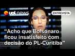 Curitiba: Bolsonaro pediu para insistir com PL sobre chapa, diz Cristina Graeml