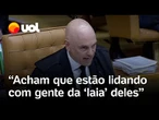 Moraes diz que 'organização criminosa miliciana' tenta 'coagir' o STF: 'Não somos da laia deles'